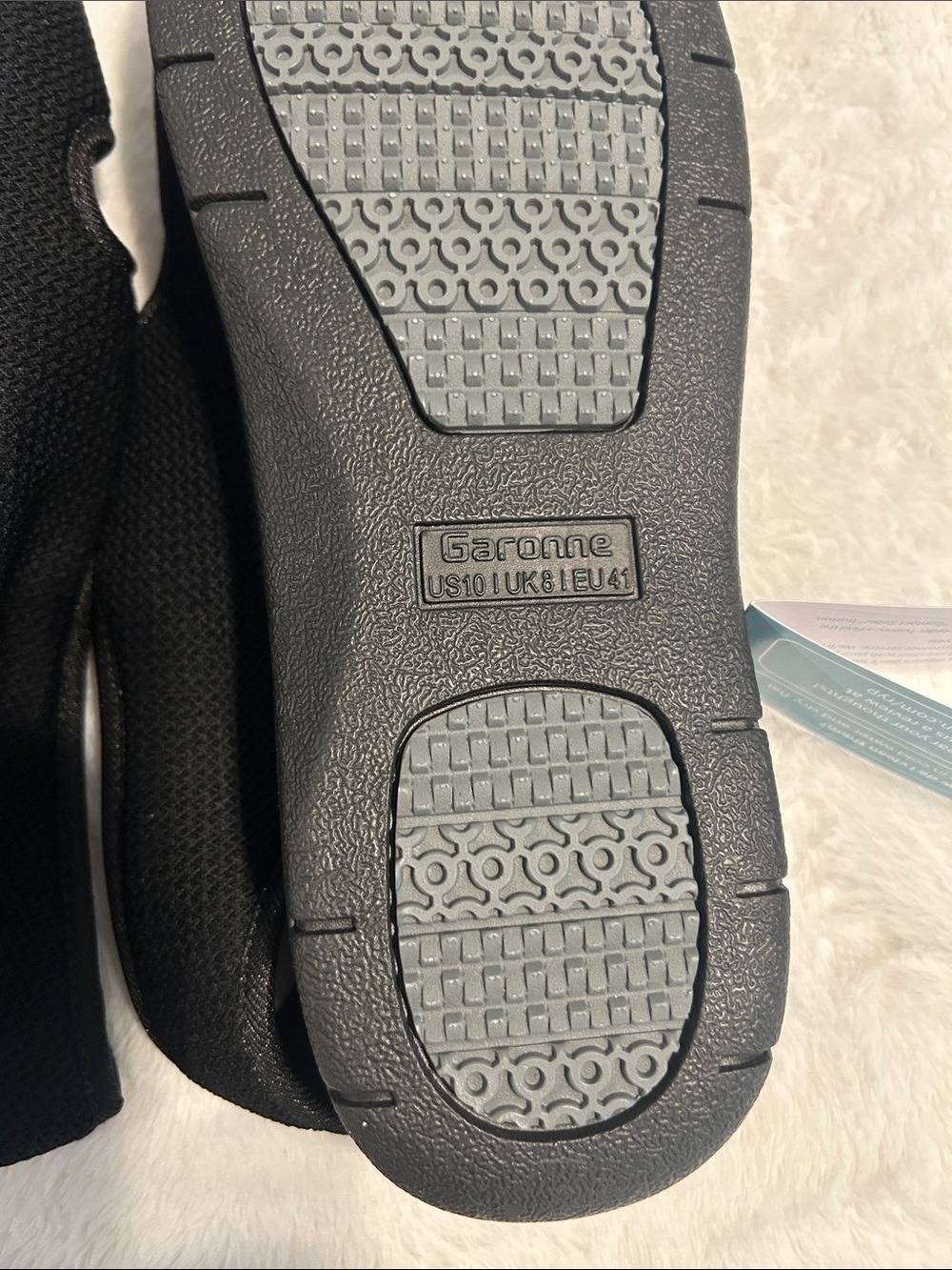 Garonne Women's Dual-Strap.
Adjustable Open-Toe Slippers. SZ 10 medical/diabetic - Picture 8 of 9